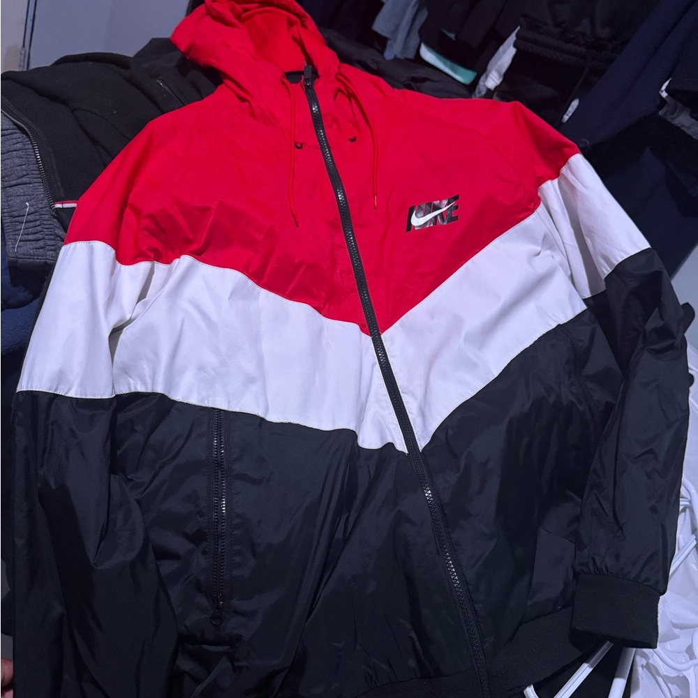 Nike Men's Tri-Color Windbreaker Jacket